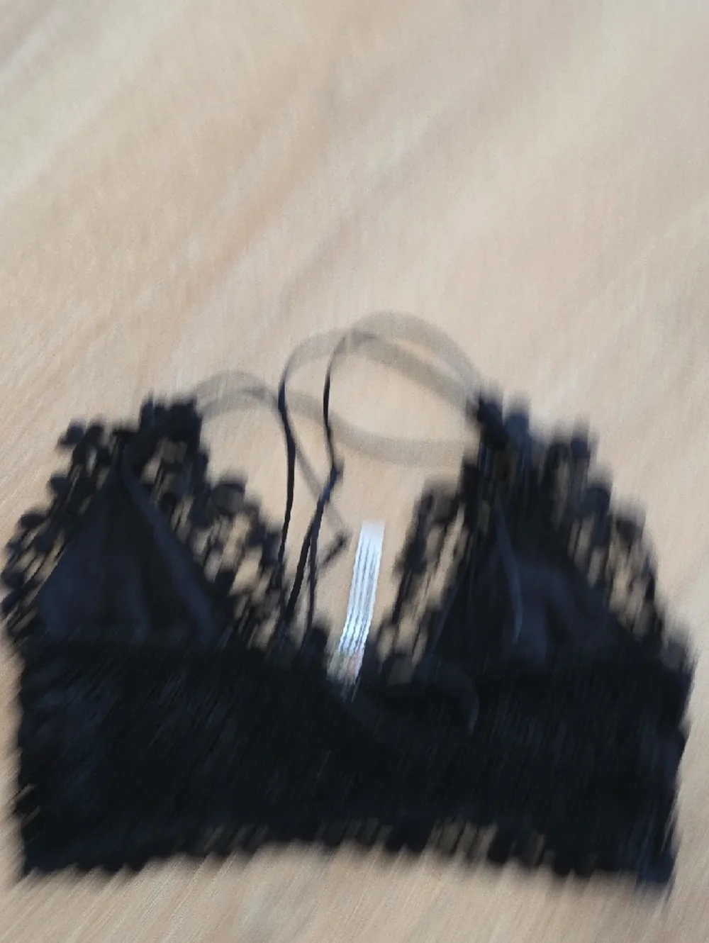Free People Bralette Trio - Blue, Black, Grey - Picture 6 of 7